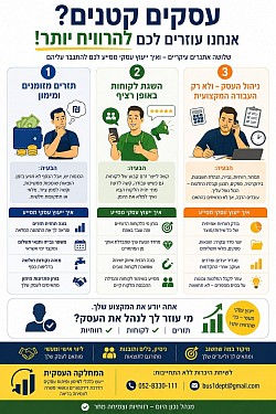 בין תרומותינו לעסק